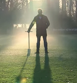 N.E.C. Nimwegen glücklich mit einem hochwertigen Spielfeld dank Resilient Blue®