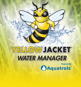 Gräser-Etablierung gesichert mit Yellow Jacket Water Manager!
