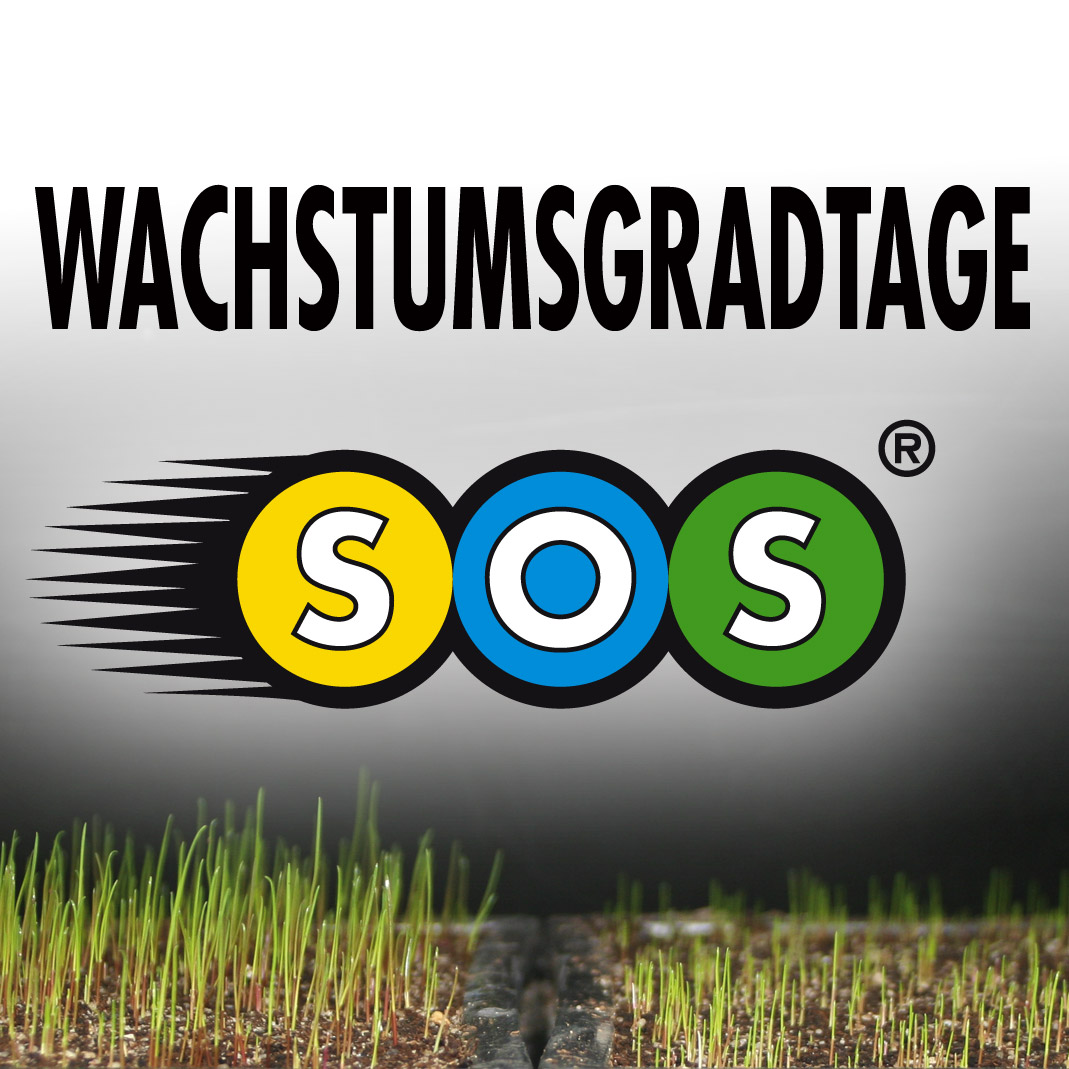 Wachstumsgradtage von Gras